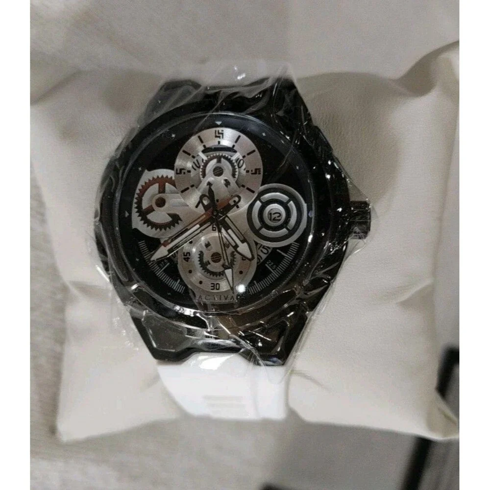Activa Drift X Invicta Men's Watch, White - 44mm - ACW9349-002 NEW